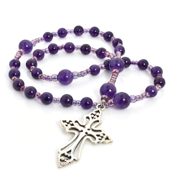 Amethyst 33-Bead Prayer Beads