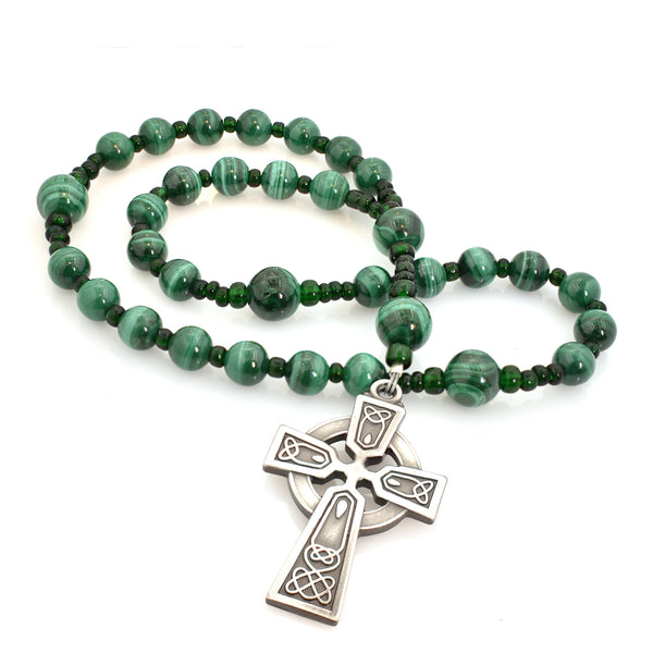 Malachite 33-bead Prayer Beads